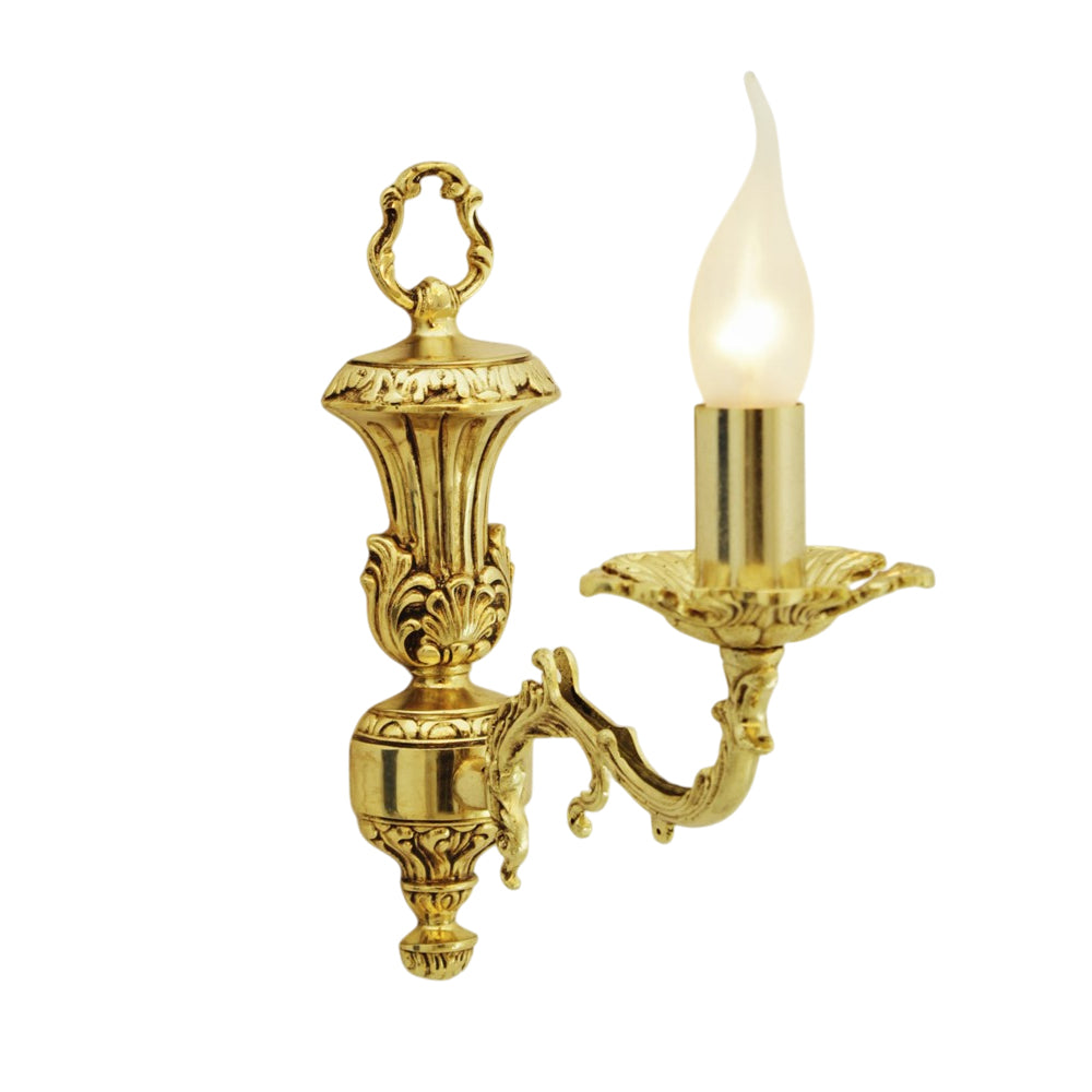 Pride Wall Lamp, 1 Light, Copper, 12×30 cm - Gold