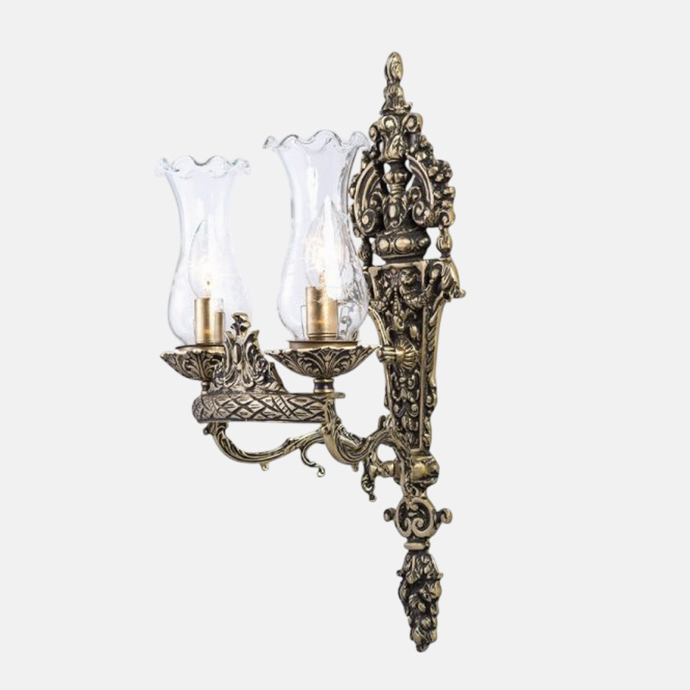 XR 2 Bulb bronze Wall lamp