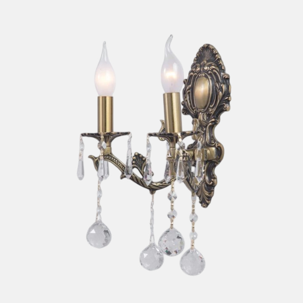 Roma 2 Lights Bronze Wall lamp