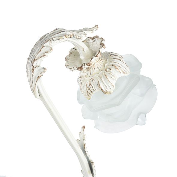 Table Lamp with 4 feathers Whitey