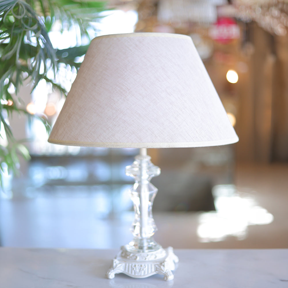 Table Lamp, 1 Lights, Metal, 54×40cm Whitey - أباجورة، 1 لمبة، معدن، 54×40 سم وايتي