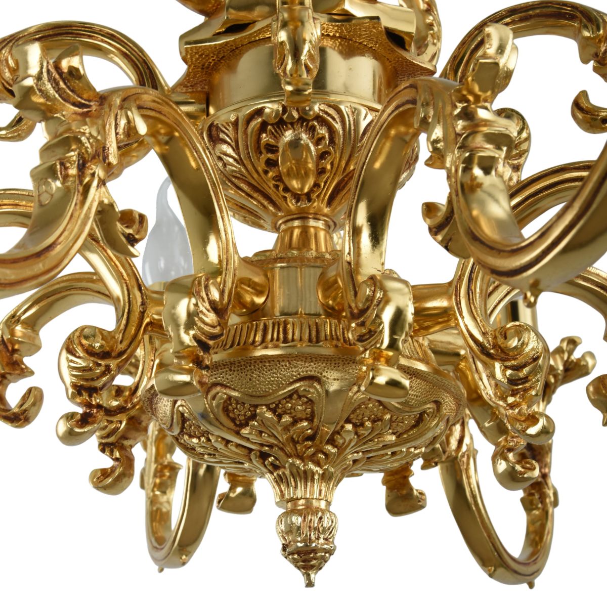 نجفة سكاي الذهبية ذات 12 لمبة