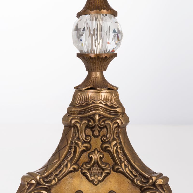 Candlestick, 3 Lights, Copper, 80×40 cm - Antique
