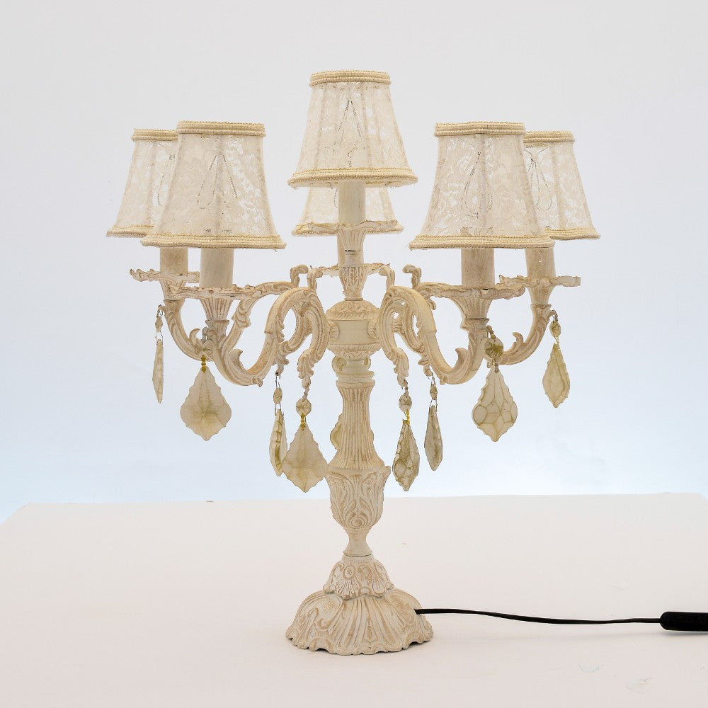 Modern S 6 Lights Whitey Candlestick