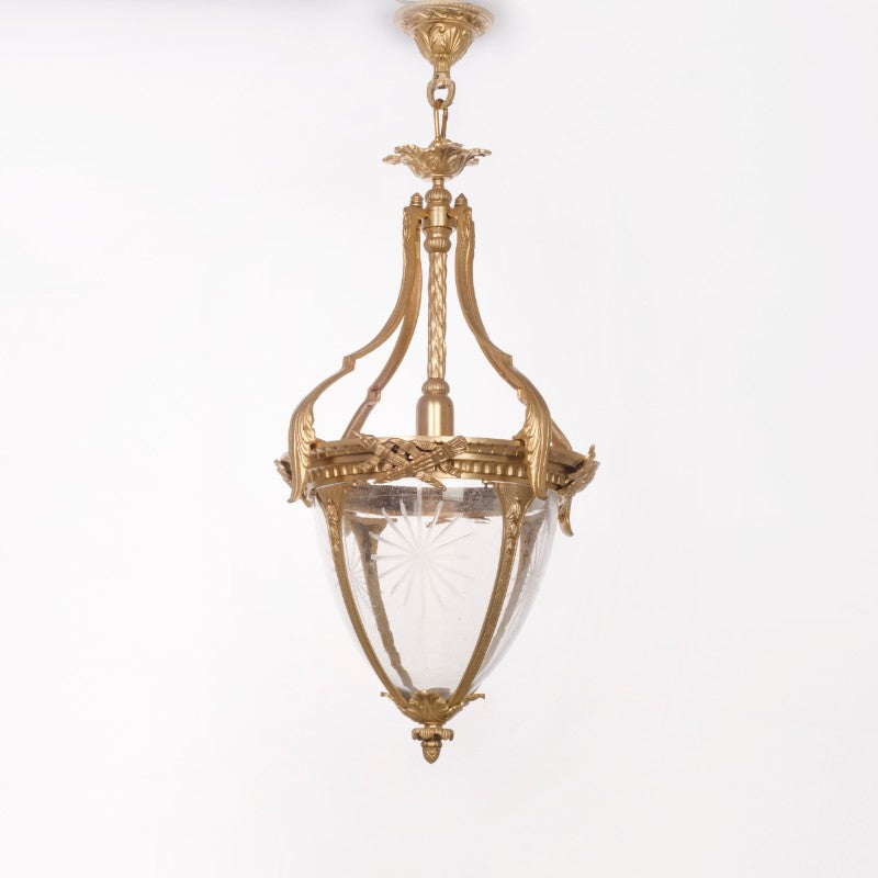 Bulgari 1 Light Gold Modern Pendant