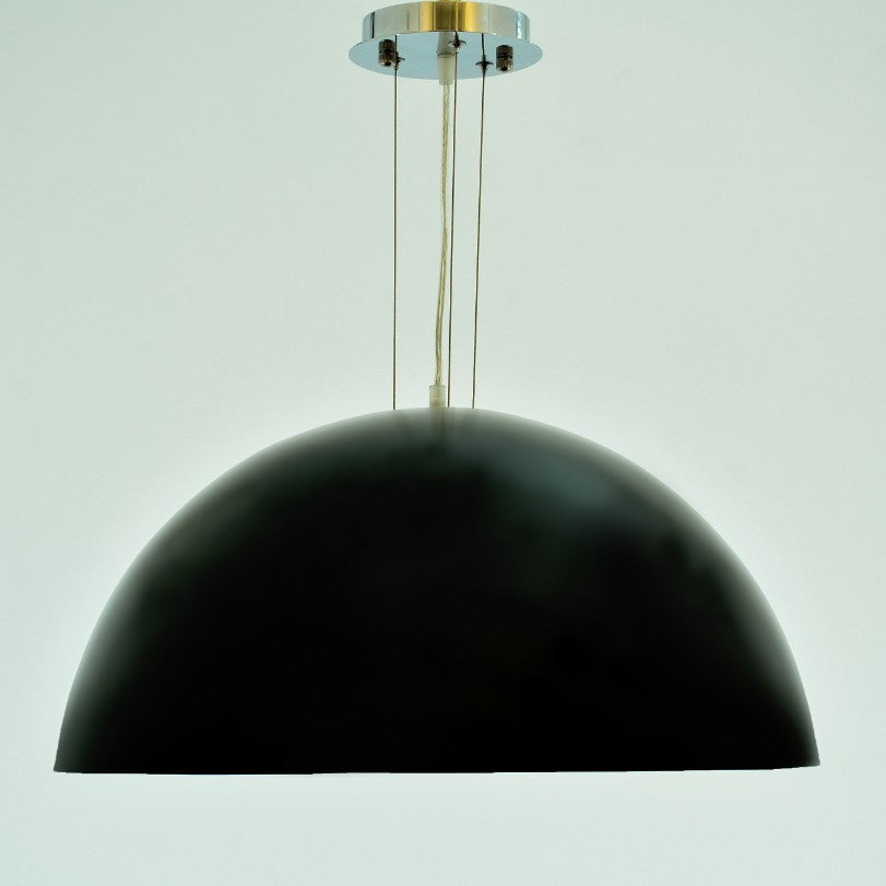 نجفة تيجان، 1 لمبة، ريزن، 60×58 سم أسود من قنديل مصر - Tegan Chandelier, 1 Light, Resin, 60×58cm, Black|Kandil Egypt