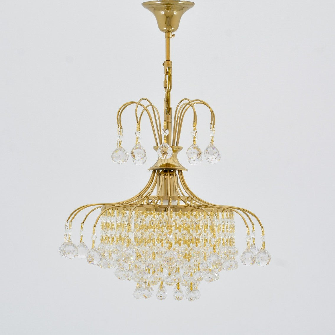 Illinois Pendant, 30×75cm, 1 Light, Metal - Solitaire Gold