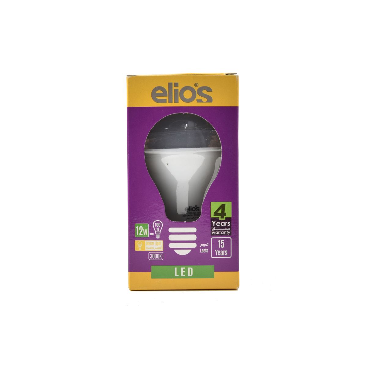 Elios Warm LED Bulb 12 Watt E27