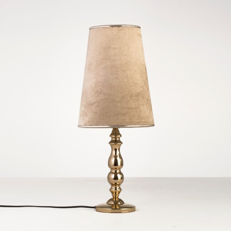 Pablo Table Lamp, 1 Light, Metal, 23×47 cm - Gold