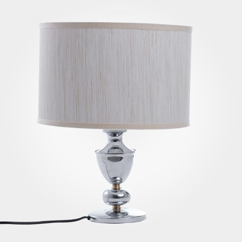 Pauline Table Lamp, 1 Light, Metal, 31×42 cm - Gold Chrome