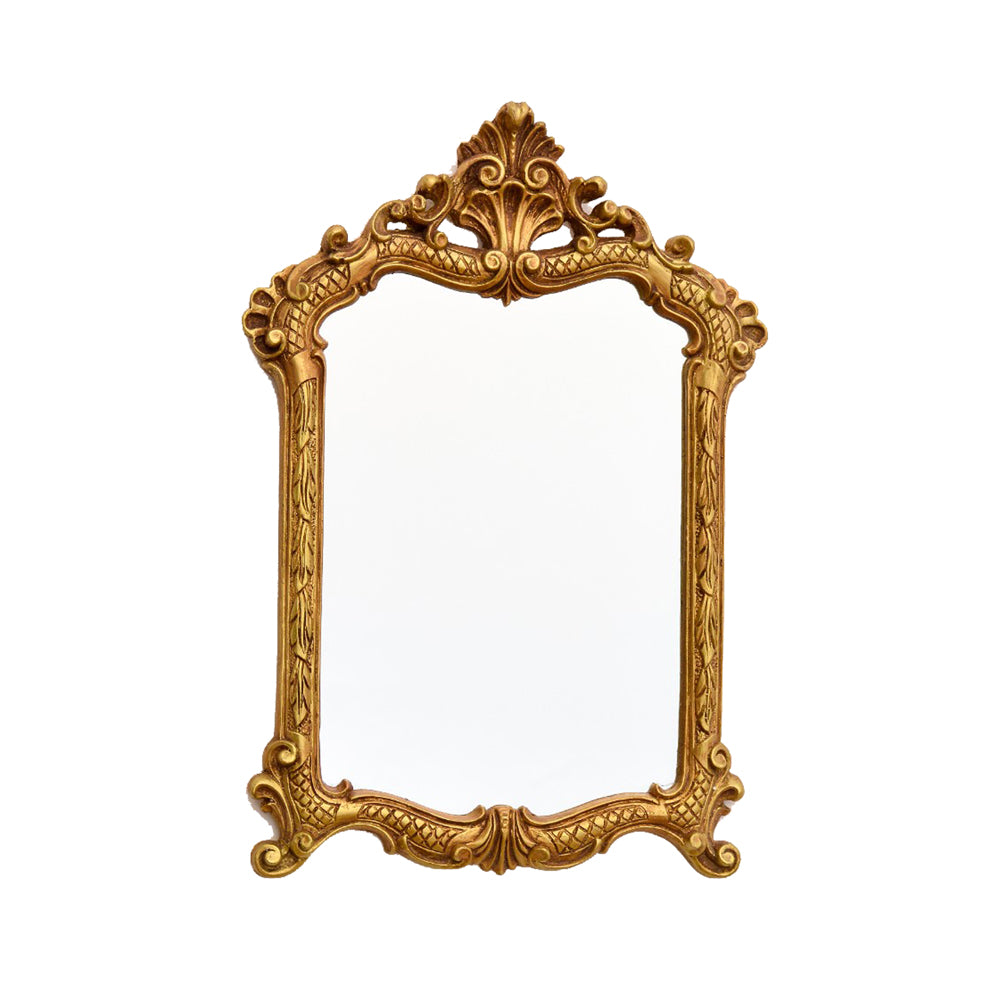 Casablanca Mirror, Resin, 53×33 cm - Gold