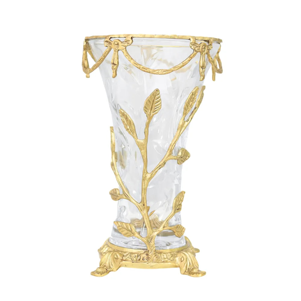 Vase, Copper, 28×17cm, Brandy - 8057