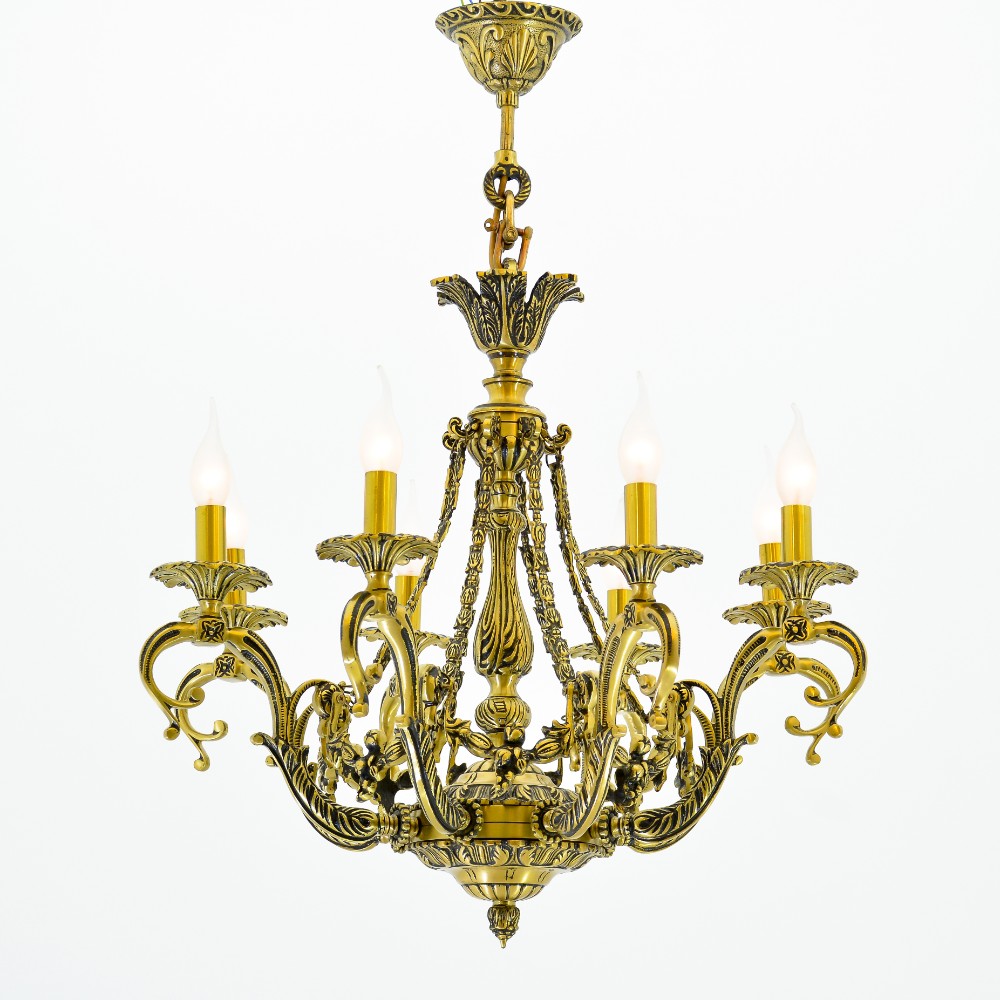 Versaille Antique 8 Lights Chandelier