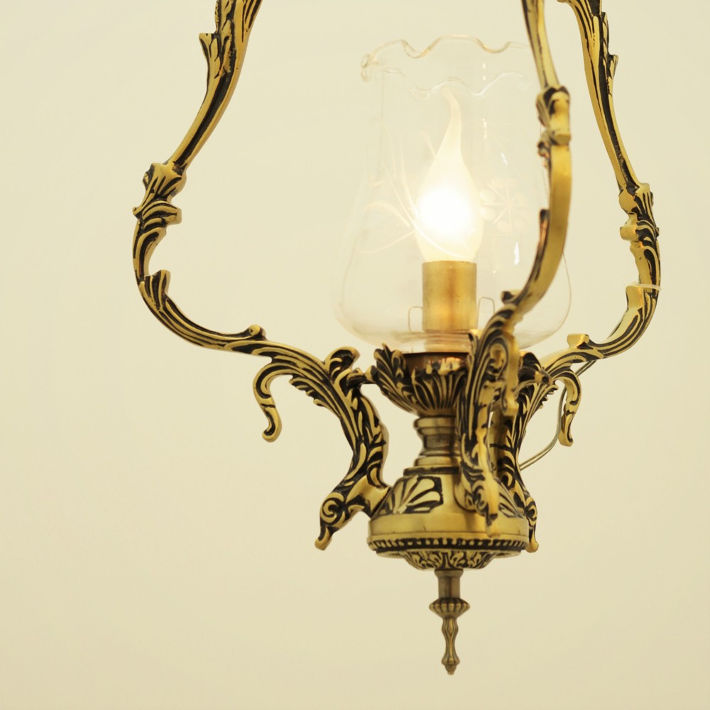 Tri Italy Antique 1 Light Pendant