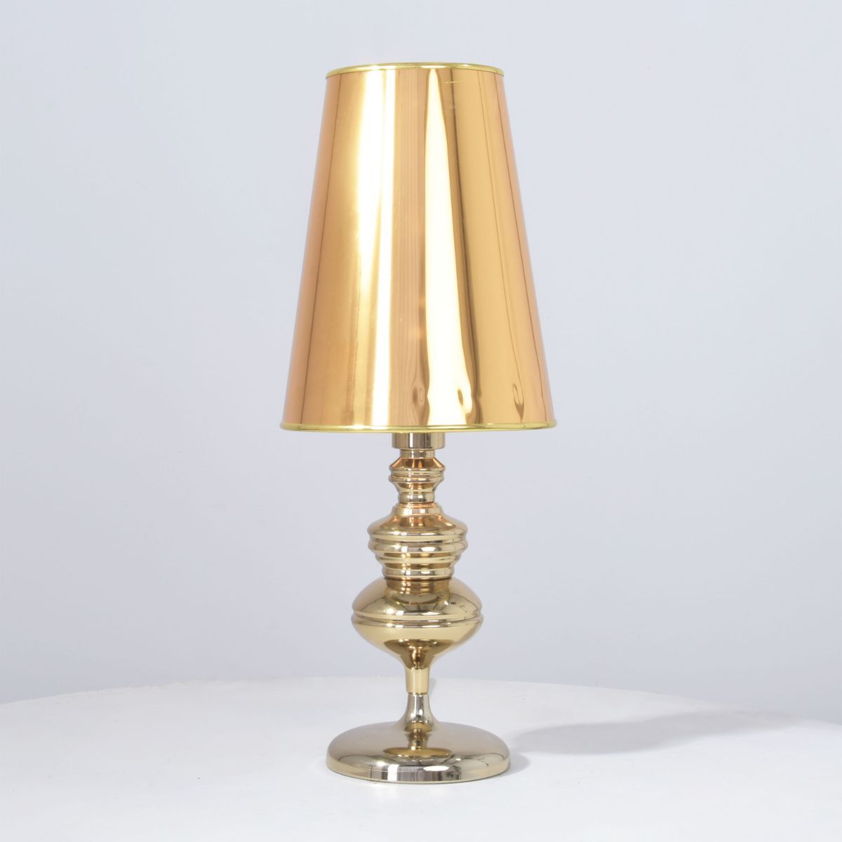 Malek Table Lamp, 1 Light, Multiple Materials, 60×24 cm - Gold