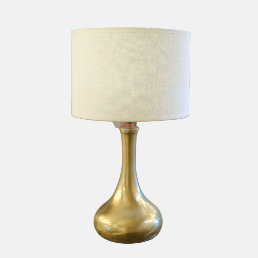 Crystal Table Lamp, 1 Lights, Metal, 25×45cm - Oxide - أباجورة فصوص، 1 لمبة، معدن، 25×45 سم - اكسيديه
