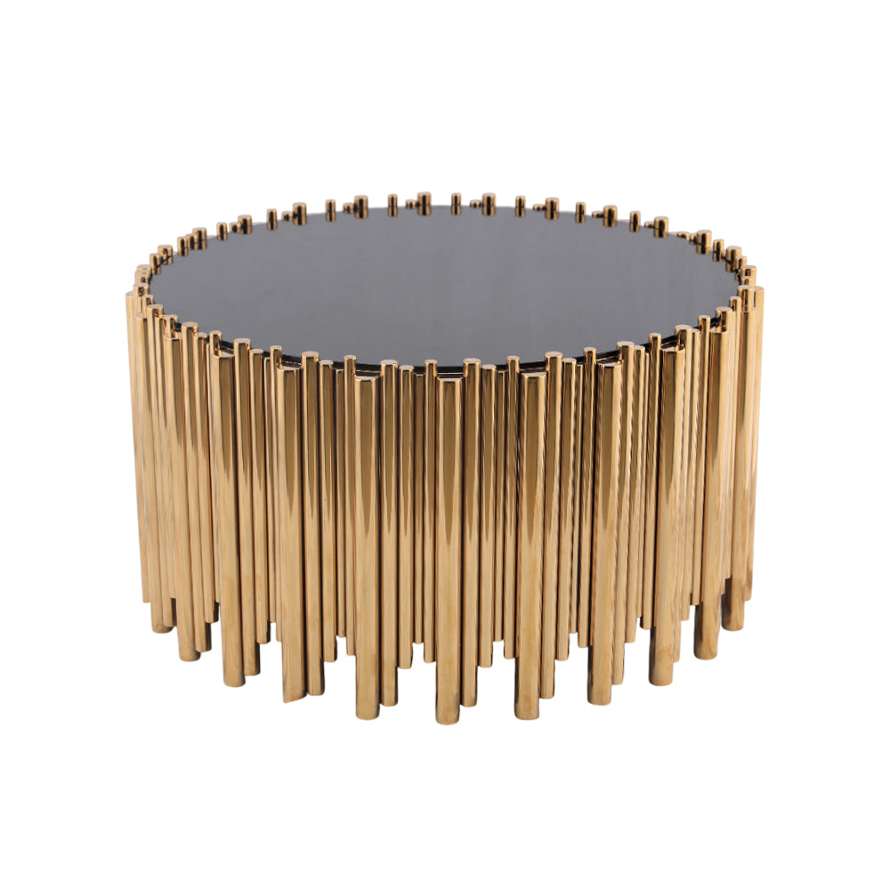 Mirage Table, Stainless Steel, 80 cm - PVD