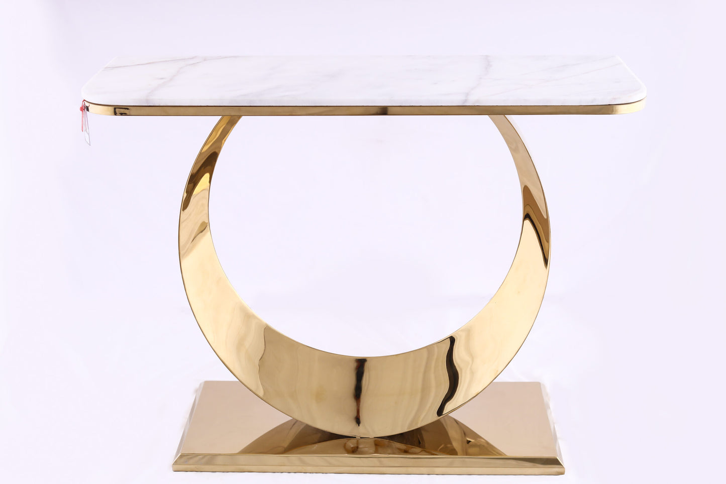 كونسول هلال، ستانلس ستيل، 120×40 سم PVD من قنديل مصر - Crescent Console, Stainless Steel, 120×40 cm PVD|Kandil Egypt