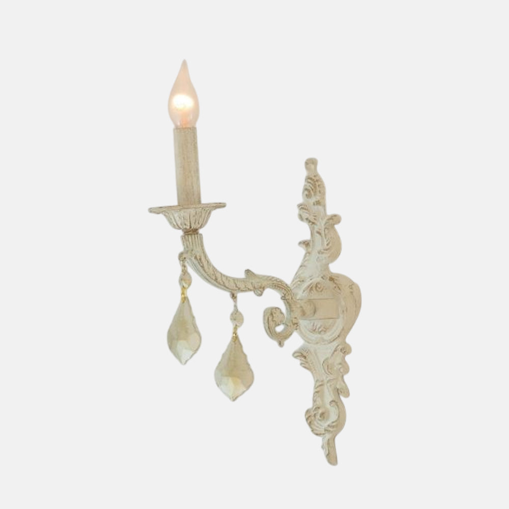 Andalusia 1 Light Whitey Wall Lamp