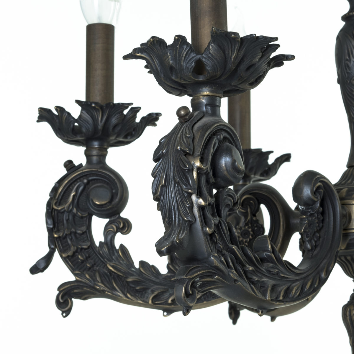 Candlestick 7 Lights Yalermo Smoke Area