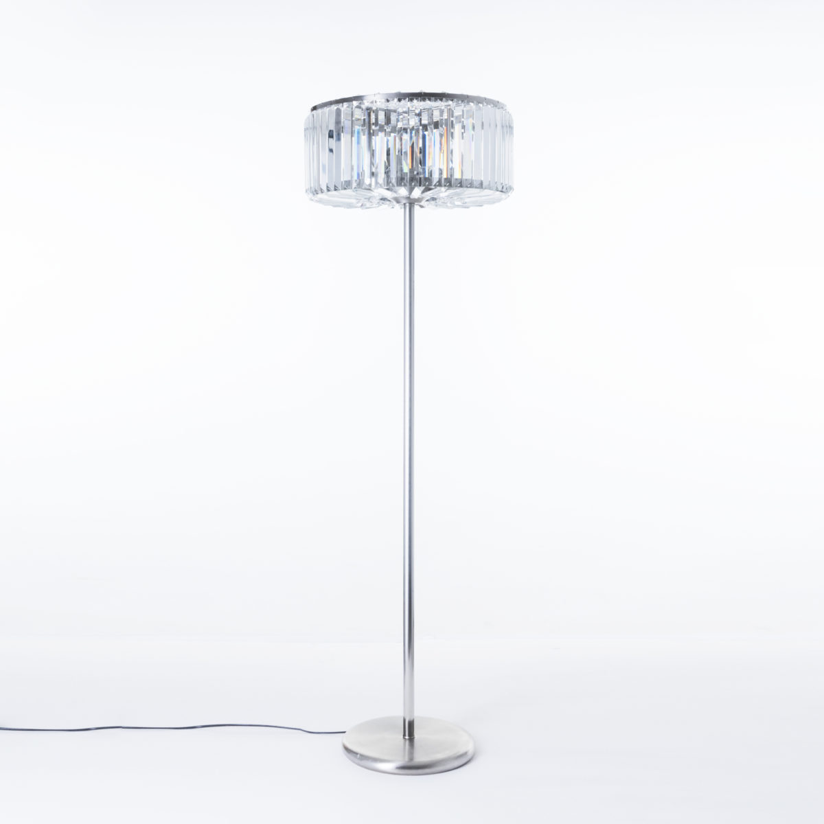 Lowanda 8 Lights Chrome Floor Lamp