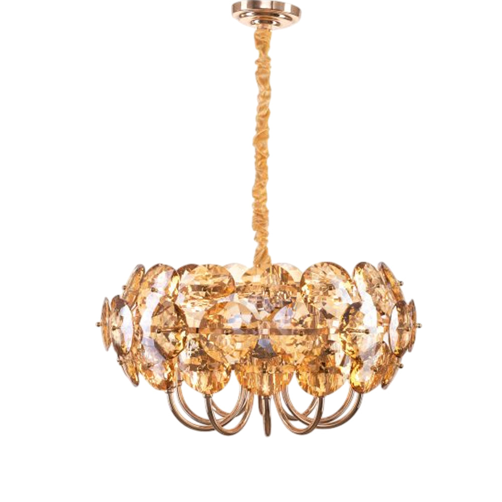 Lumi 60 cm gold chandelier