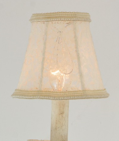 Le Chateau Lampshade, Fabric, 15×15cm - Gold