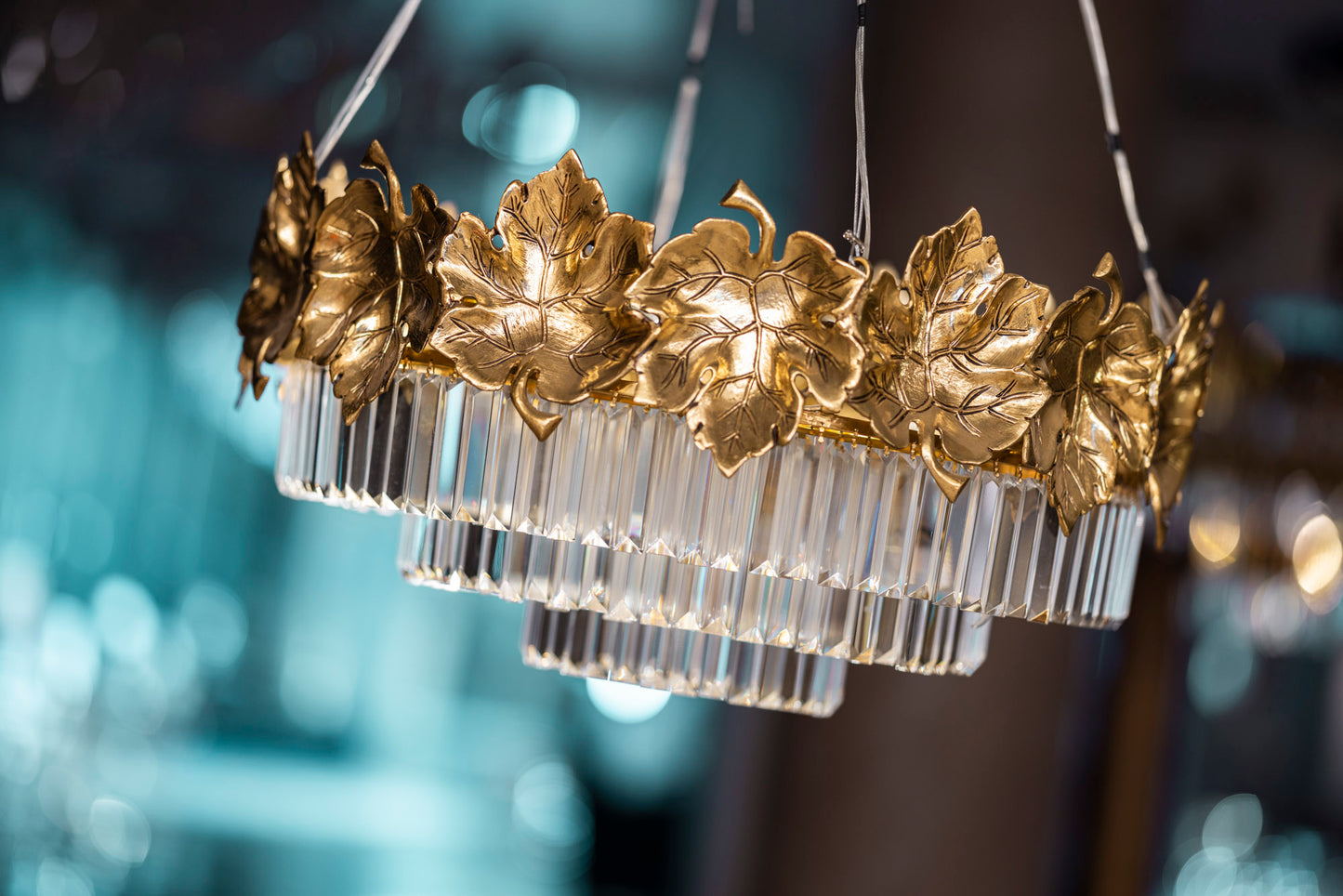 نجفة أبرايت، 12 لمبة، 70×75 سم - لامع