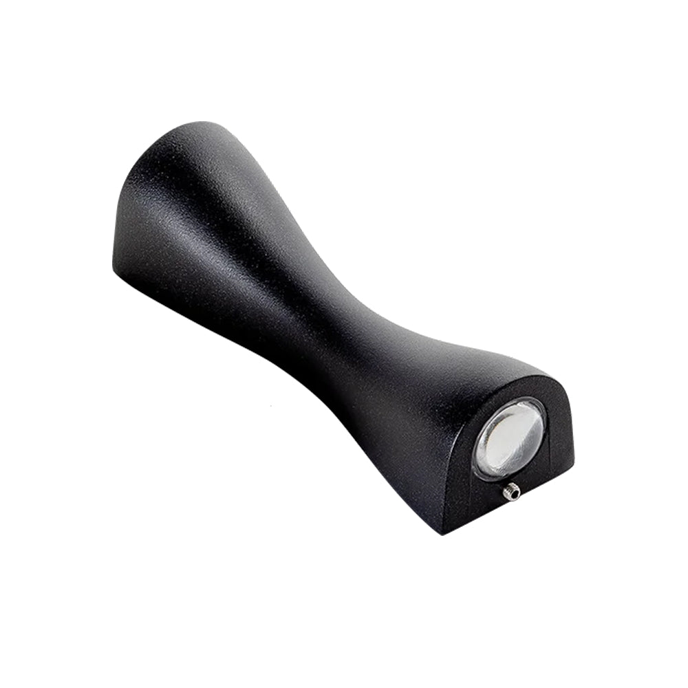 Up-down Wall Lamp, Aluminum Plastic, 50×160mm - Black