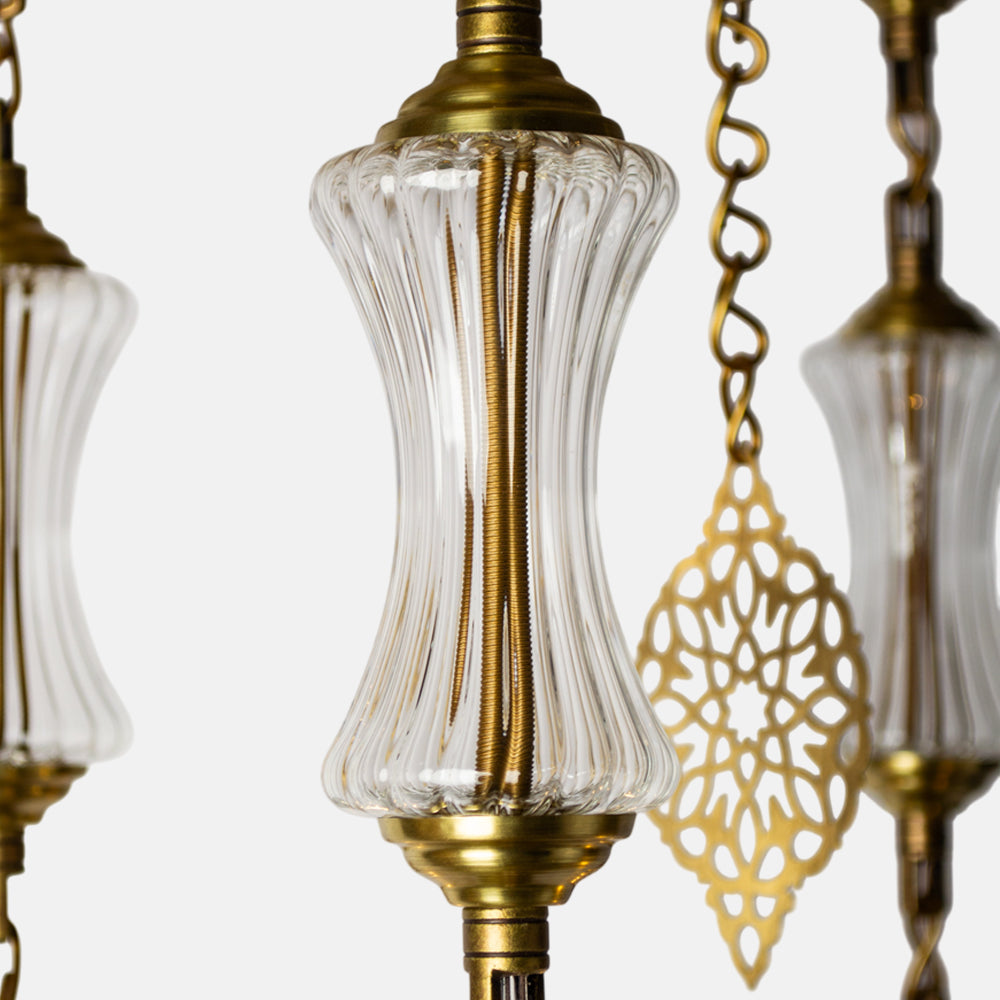 Square Pendant - Champagne