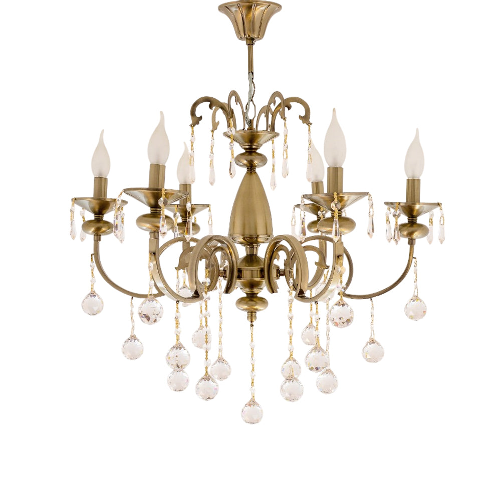 Gilent 6 lamps oxide chandelier