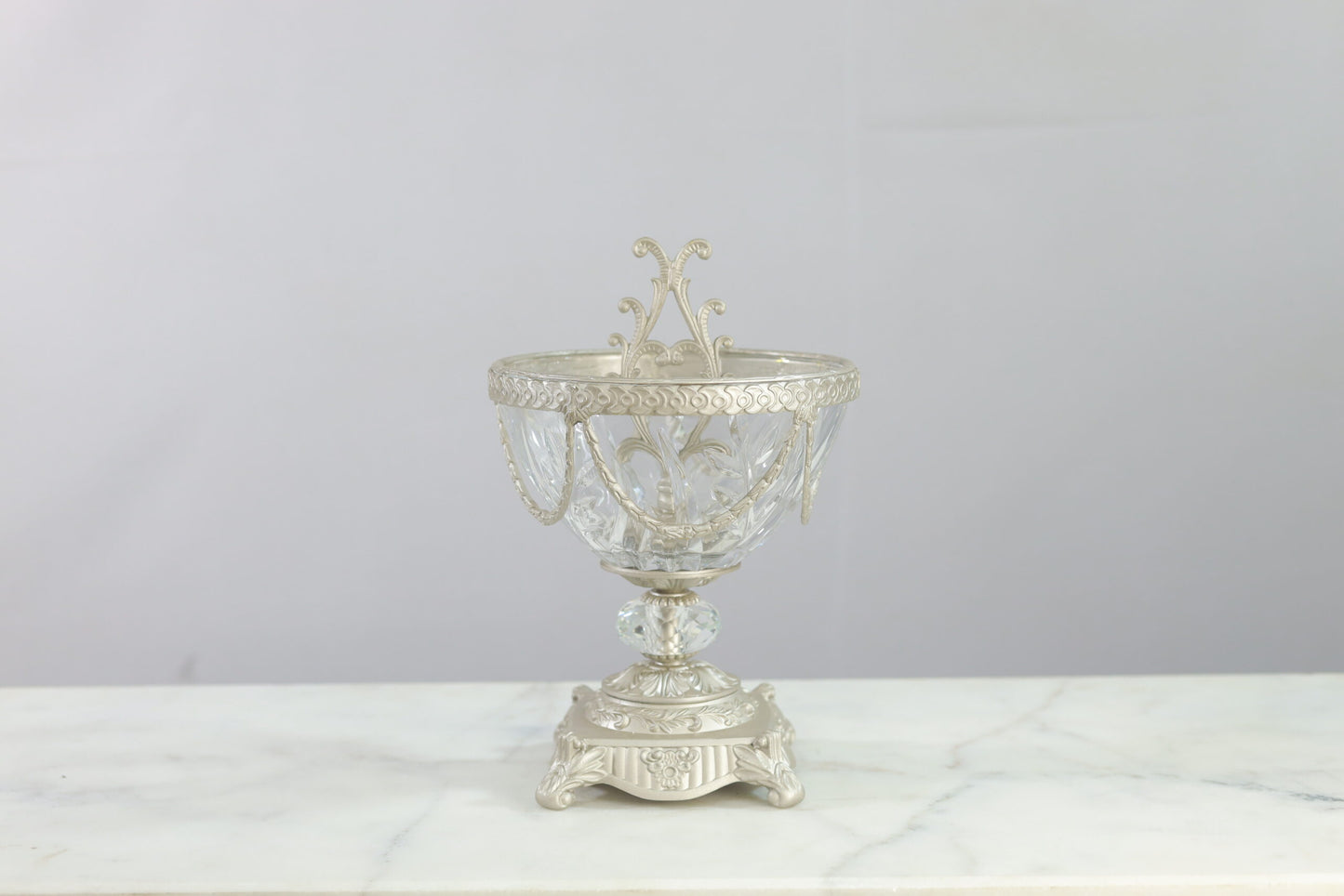 Vase, Aluminum, 29×20cm, Champagne - 8012