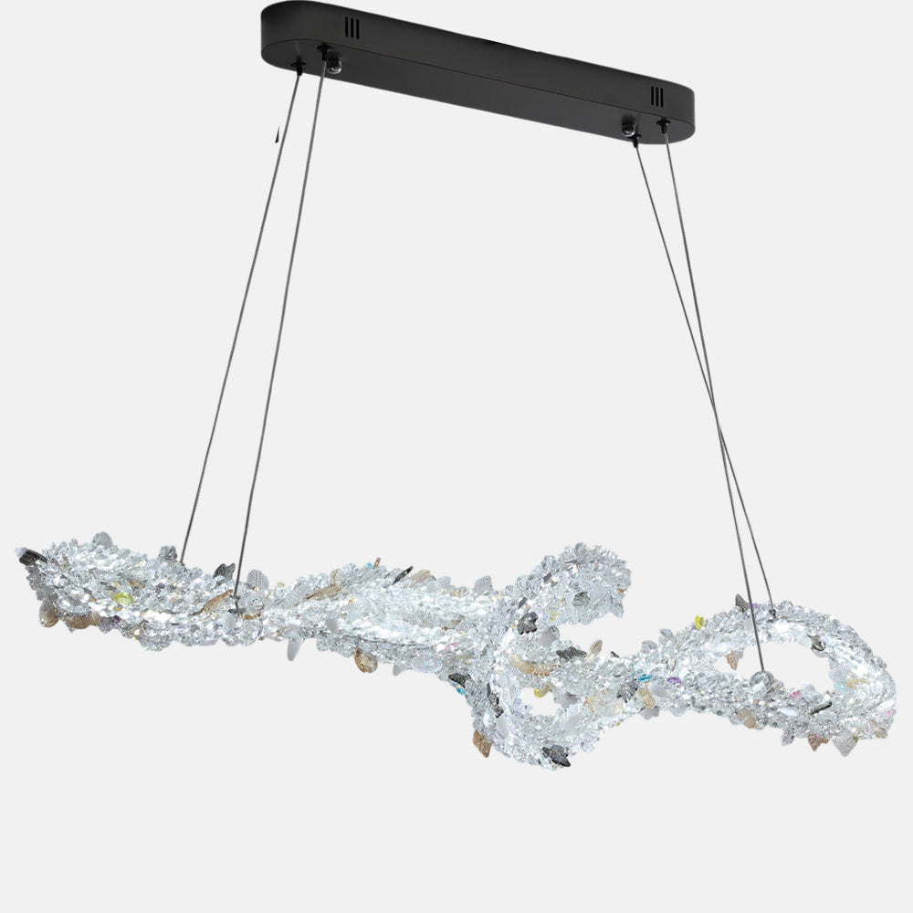 Sima LED Chandelier 100 cm Oval