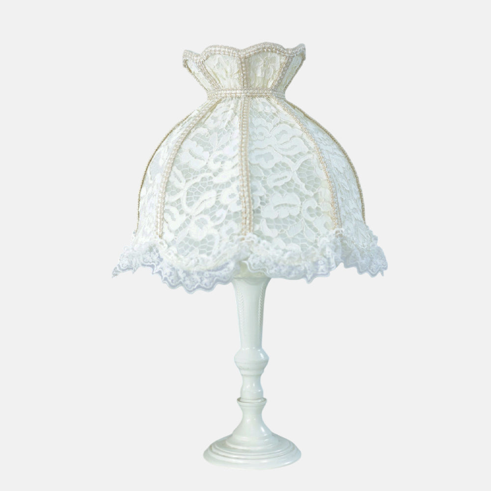 Valentina Table Lamp, 1 Light, Aluminum, Whitey - اباجورة فالنتينا، 1 لمبة، ألومنيوم، وايتي