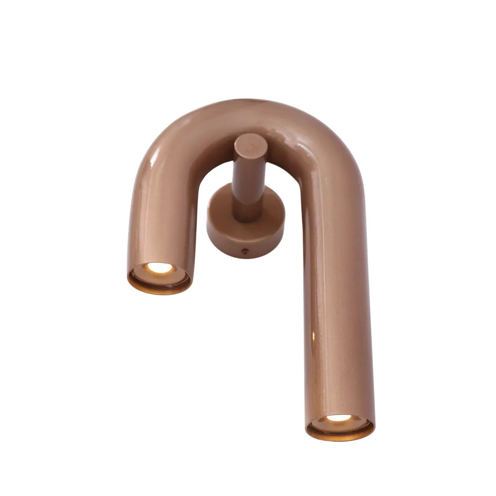 أبليك القصب المصقول باللون برونزي