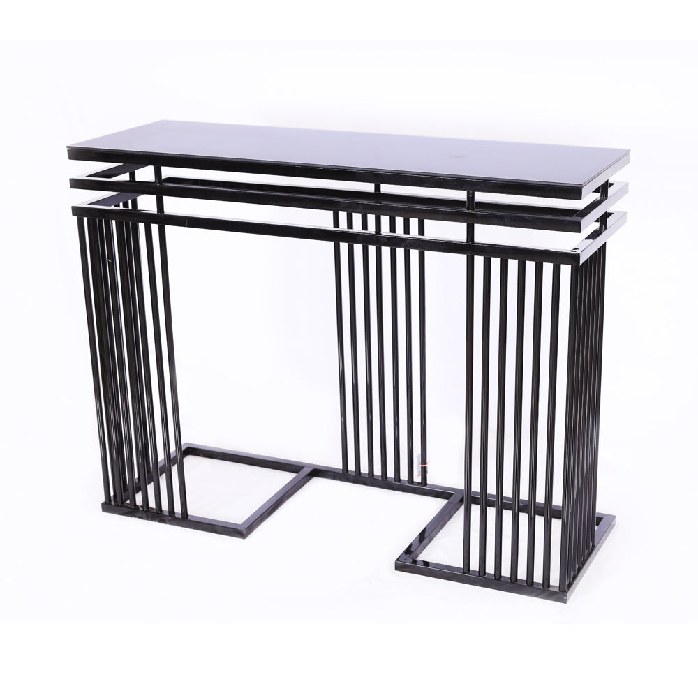 Console, Stainless steel, 120*40×90cm - Black