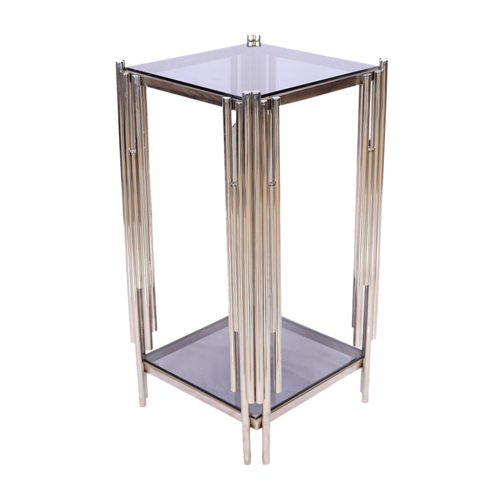 ترابيزة، ستانلس ستيل، 45×70 سم فضي من قنديل مصر - Table, Stainless steel, 45×70cm Silver|Kandil Egypt