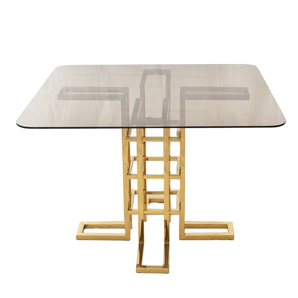 NASA Table, Stainless Steel, 110×77 cm - PVD