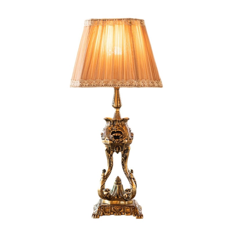 أباجورة ليزا سكوير برونزي