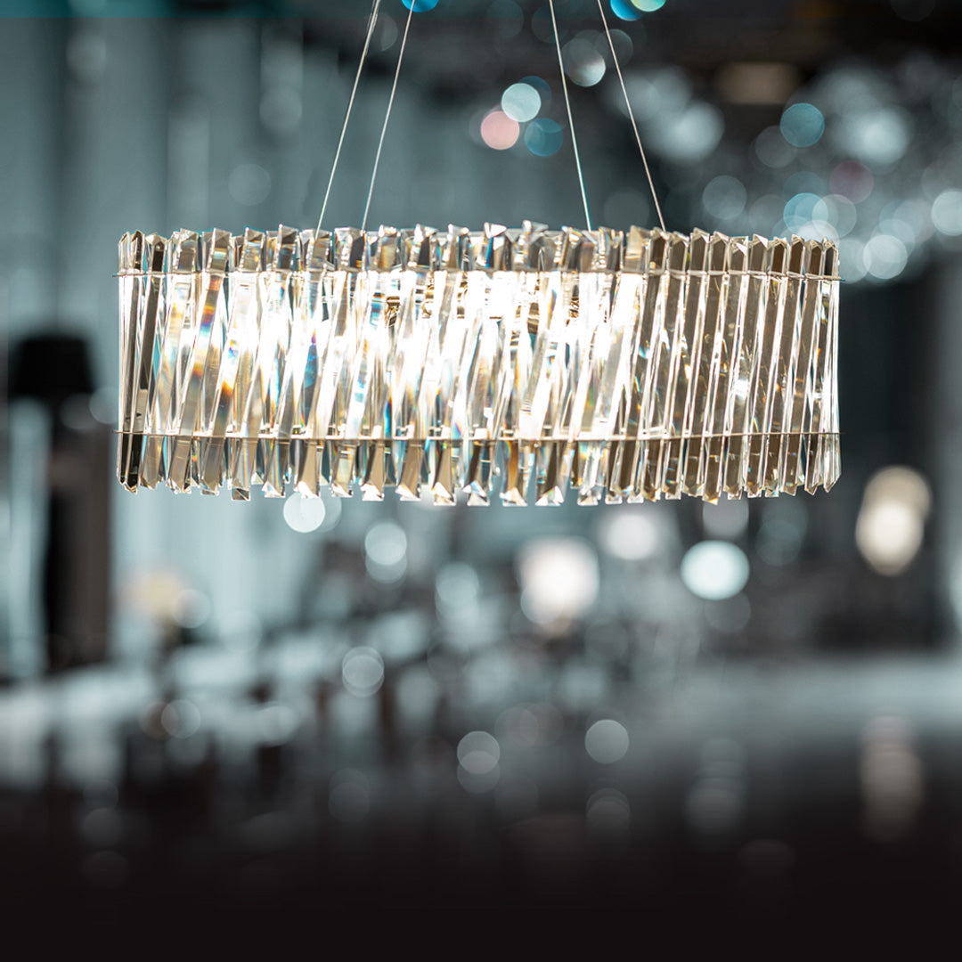 chandelier 60cm - Solitaire Gold