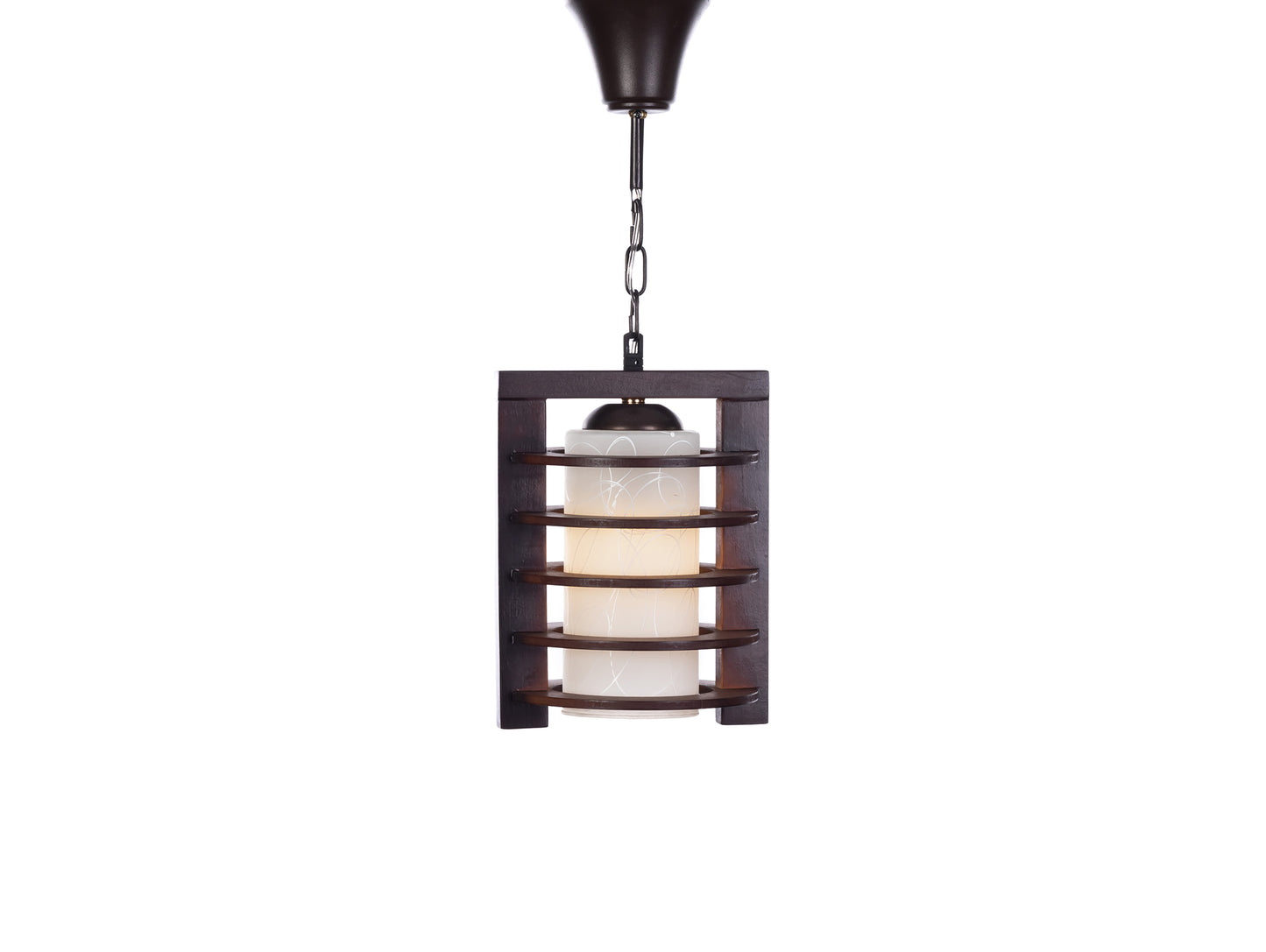 Pendant 1 Light brown circles