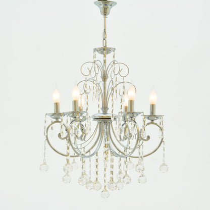 Havana Chrome 6 Lights Chandelier