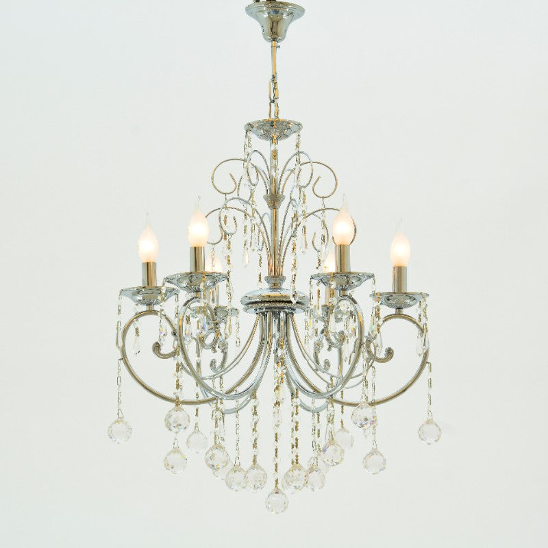 Havana Chrome 6 Lights Chandelier