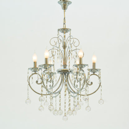 Havana Chrome 6 Lights Chandelier