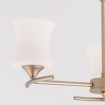 Harmony 3 Lights matt satin Chandelier