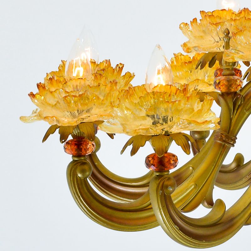 Harper 15 lights antique chandelier