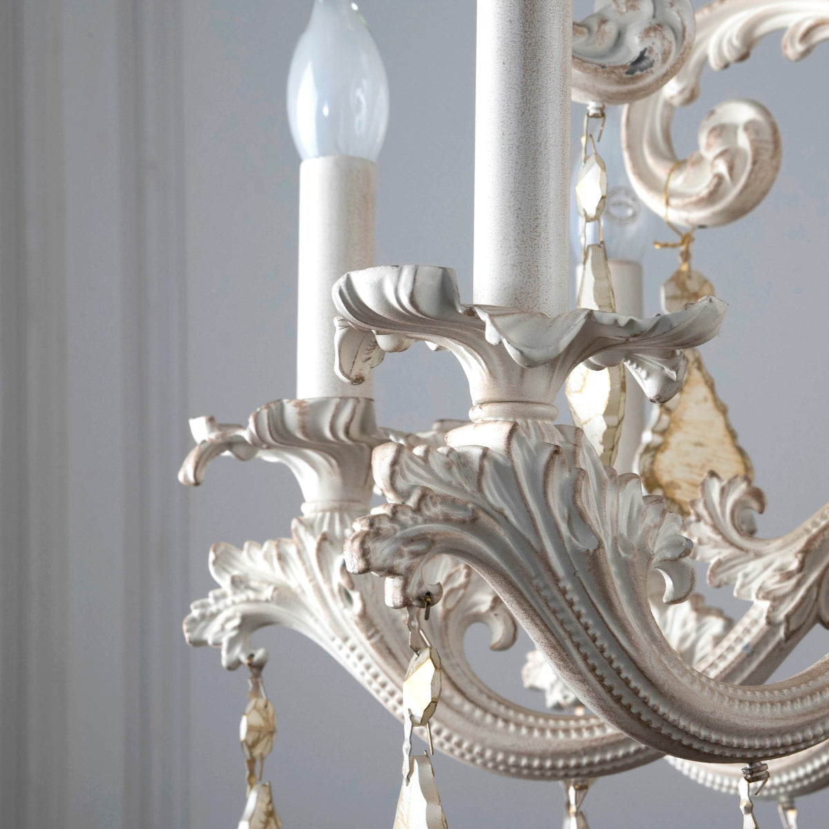 New Jersey Chandelier, 8 Lights, Aluminum, 73×85cm - Whitey