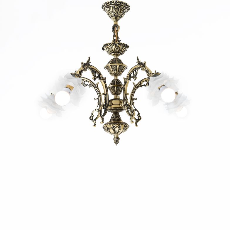 Neirin 5 Lights Bronze Chandelier