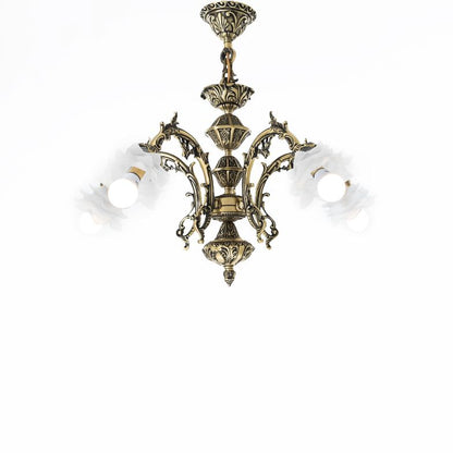 Neirin 5 Lights Bronze Chandelier