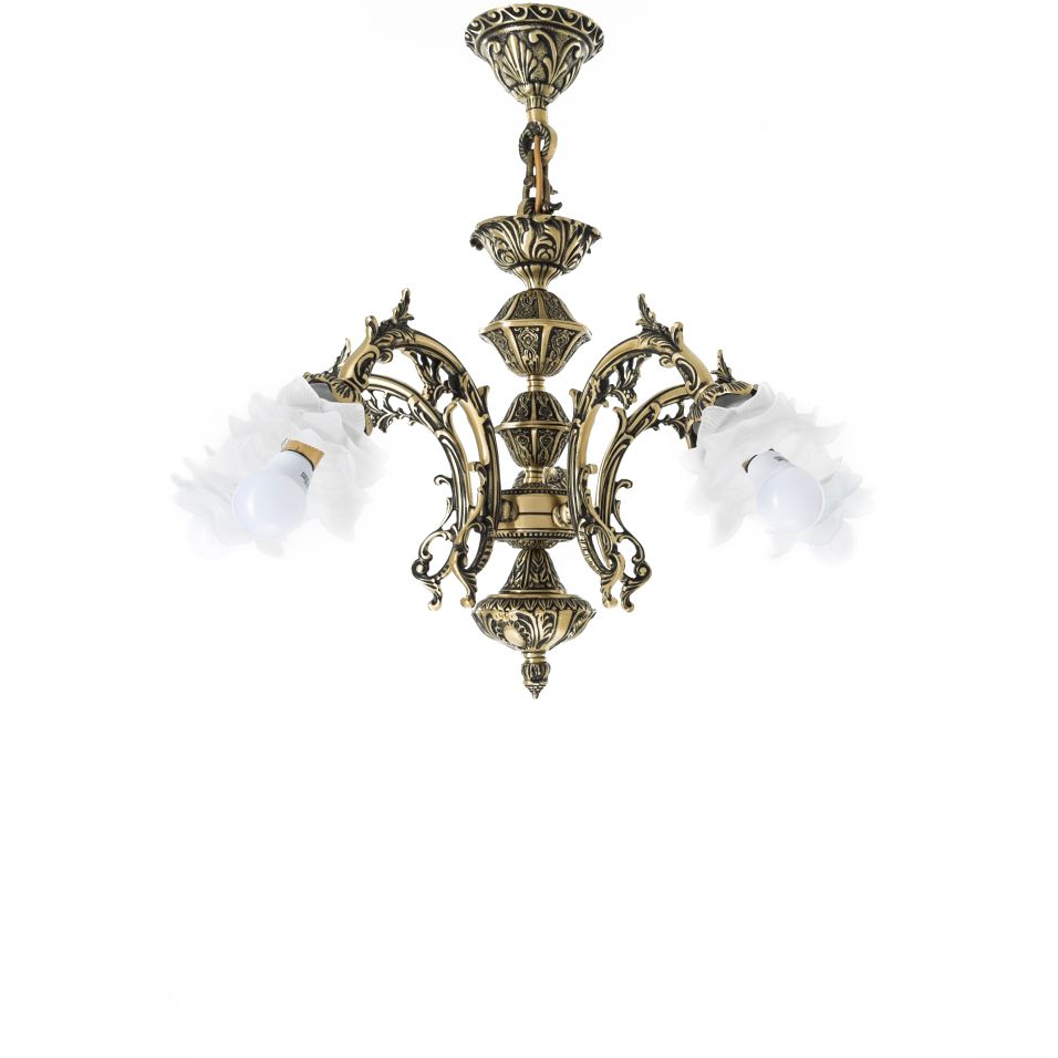 Neirin 5 Lights Bronze Chandelier